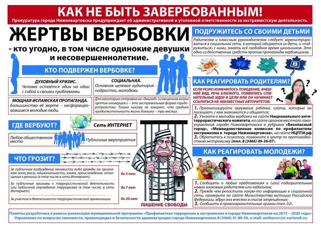 как не быть завербованным
